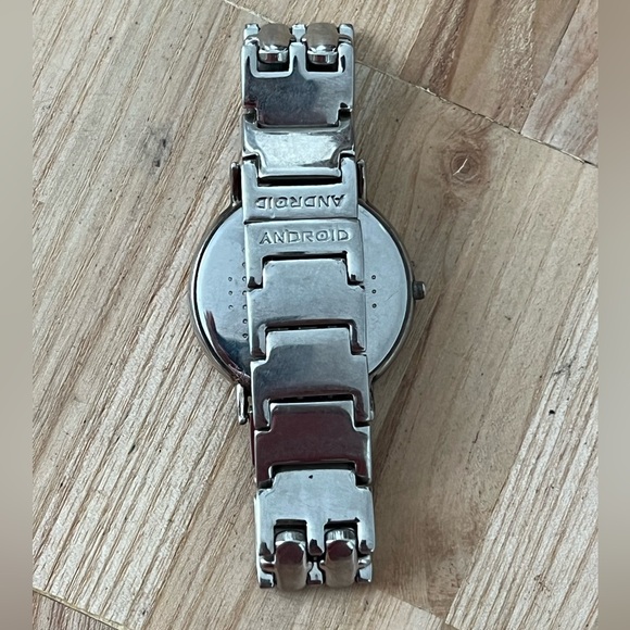 Android U.S.A. Watch RARE Blue Dial Stainless Steel Bracelet, Hands, Case - Picture 11 of 13